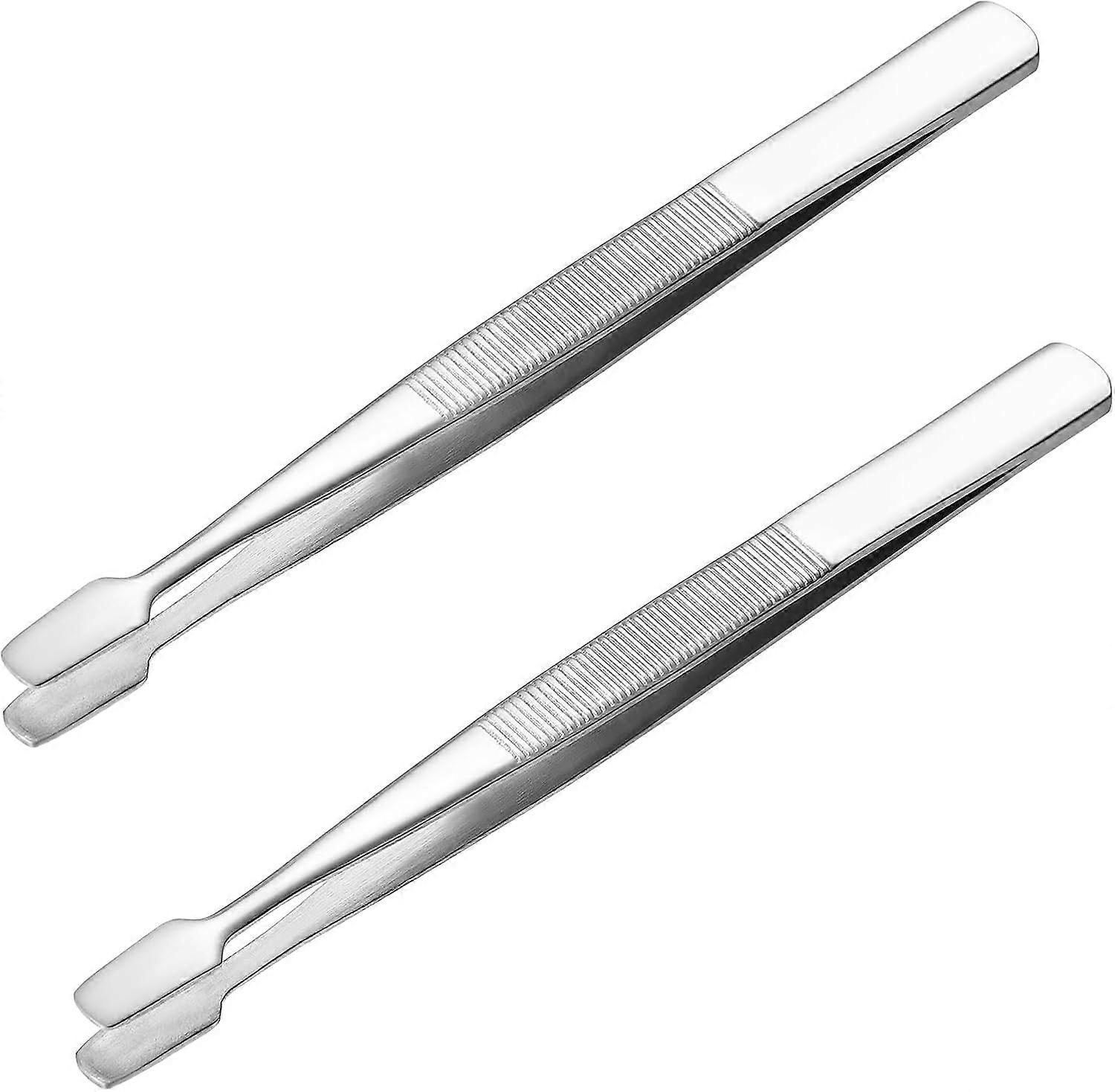 2pcs Stamp Tweezers Philately Tools