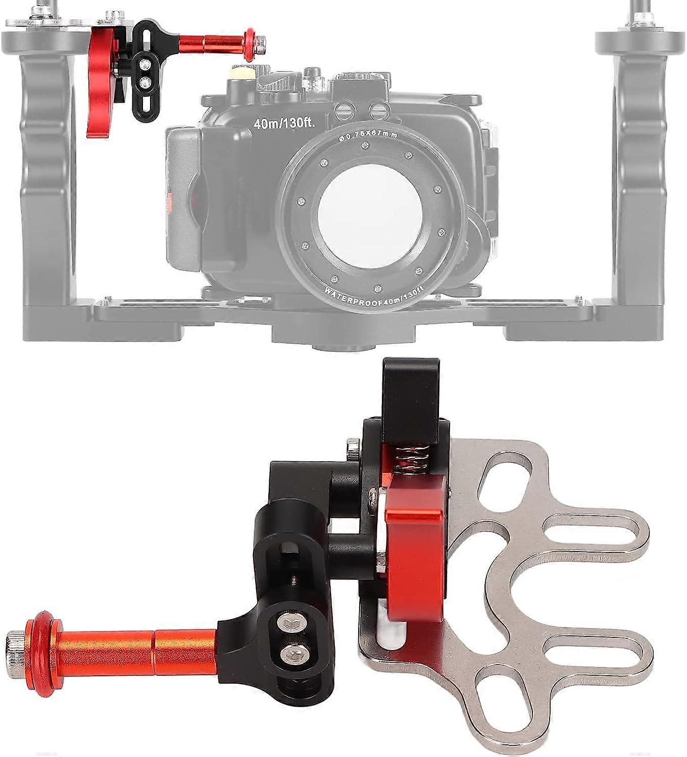 Unterwasser-Shutter-Trigger-Verlängerungshebel-Zubehör Tragbarer Tauchtablett-Stabilisator für Kamera