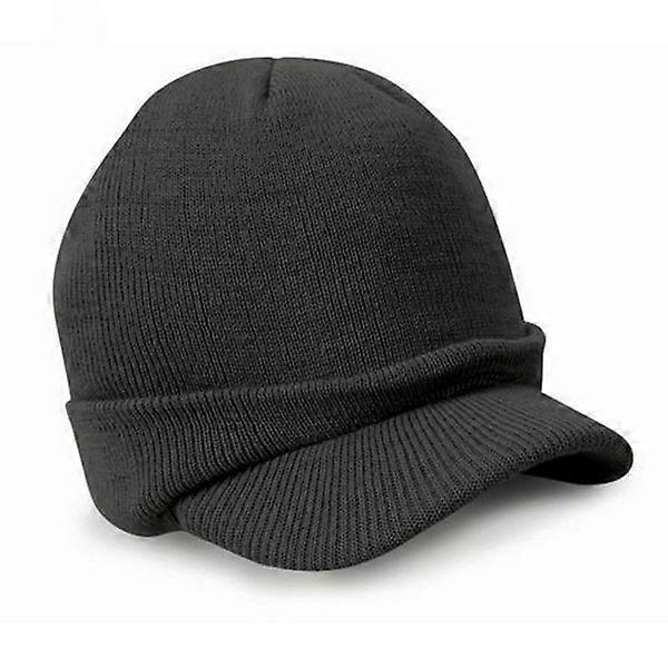 Unisex κορυφώθηκε Beanie χειμερινό καπέλο σκι ζεστό πλεκτό μπέιζμπολ