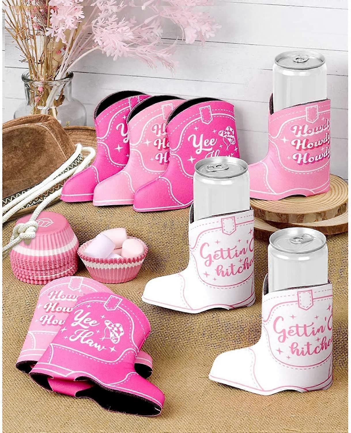 Cute Boot Drink Holder Insulated Can Cover Beer Bottle Sleeve for Party Favors