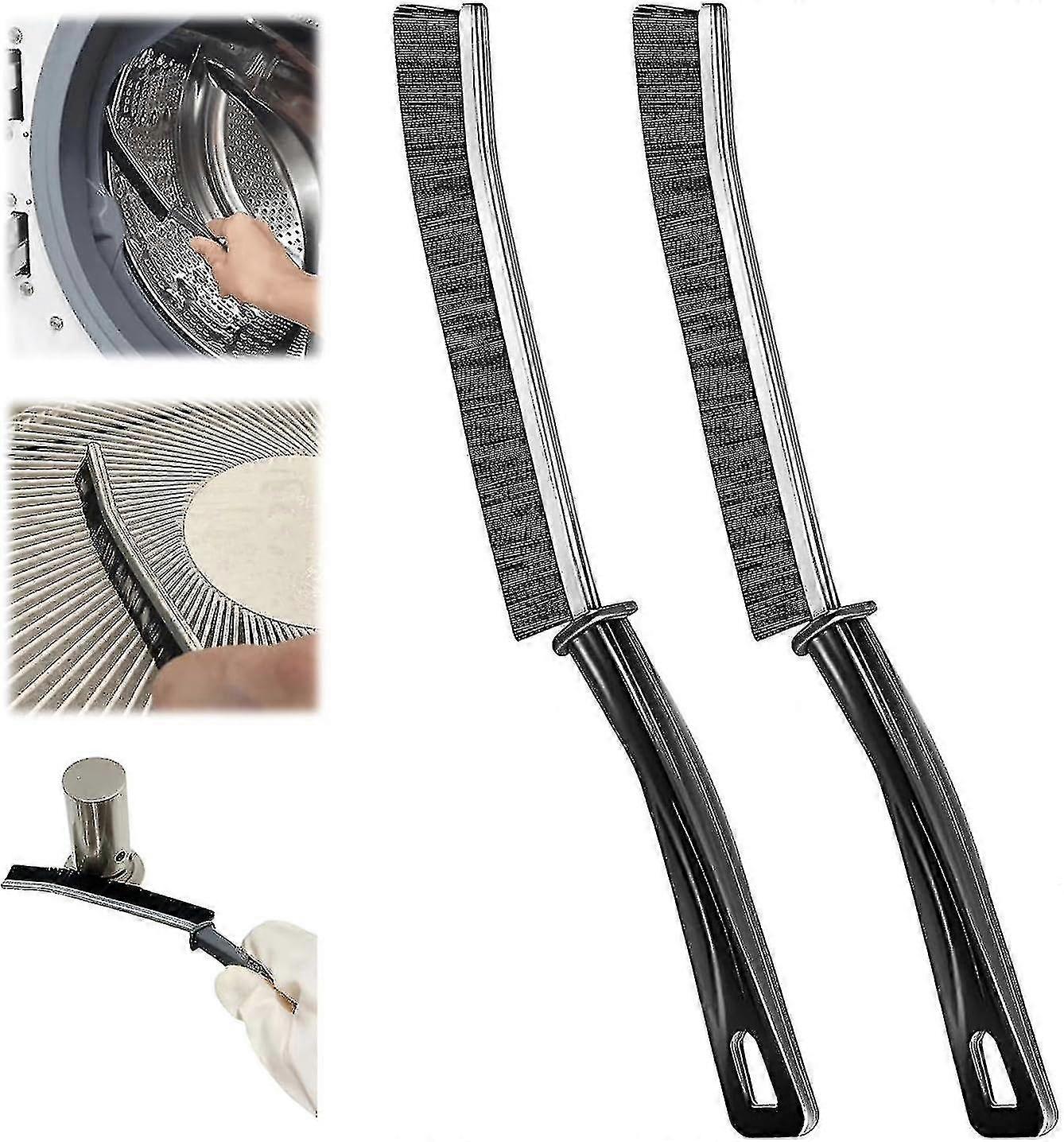 Multifunctional Cleaning Brushes for Bathroom, Kitchen Tiles, Window Slots - 2 Pcs