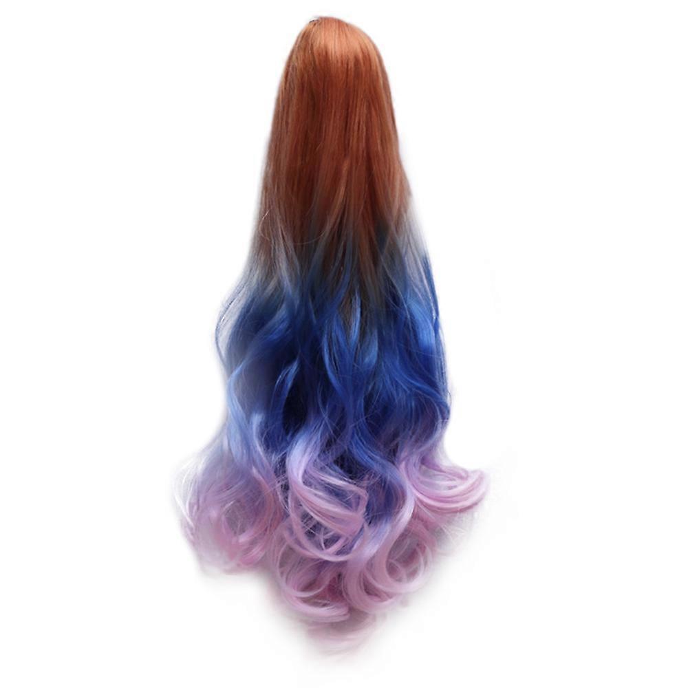 Gradient Ramp Claw Clip Horsetail Wig