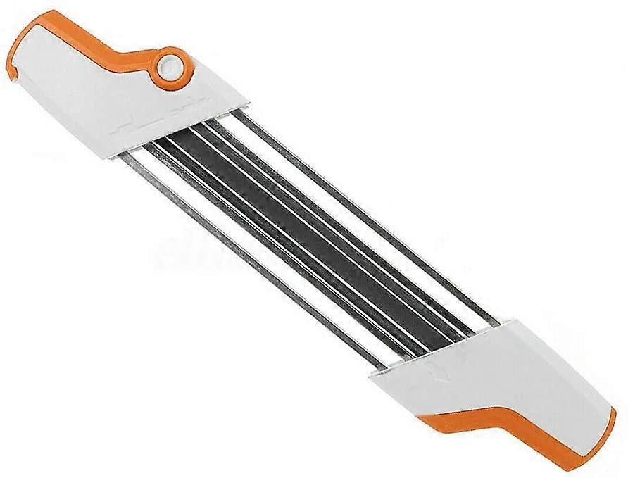 2-in-1 Easy File 3/8"/4.0mm Chain Saw Chain Sharpener, Fits All Brands Chiansaw 3/8" Pitch Chian