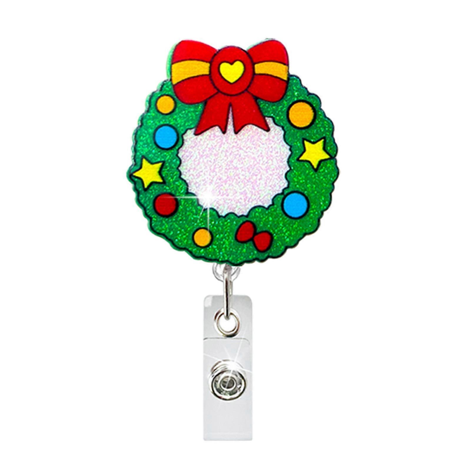 Jul tecknad ID-kort spänne