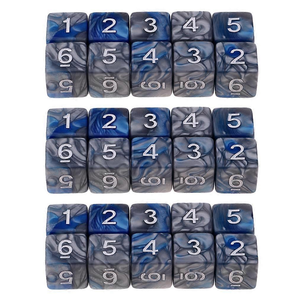 30Pack 6-sided Game Dice 16mm Dice For Board Games /Teaching Math