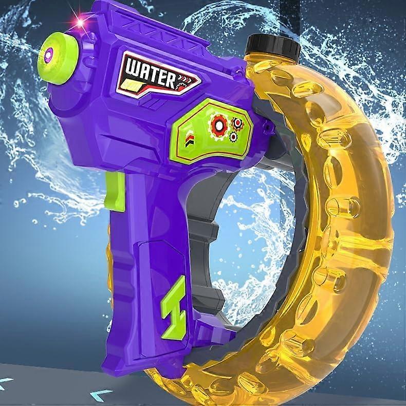 Energy-containing Ring Water Gun,Cool 800ml Large-Capacity Water Gun,Water Toy For Swimming Pool And Beach Party,50% Offer