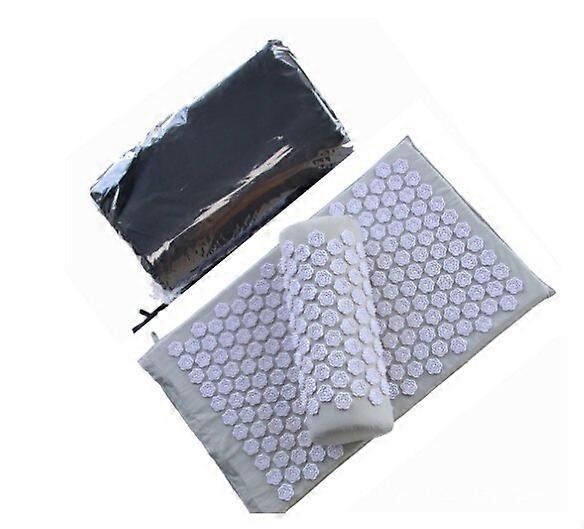 Lotus Massage Yoga Mat Prickly Shakti Acupressure Mat for Body Stress Relief Applicator Kuznetsov Sensi Mat Foot Massage Mat Yoga & Pilates Blocks