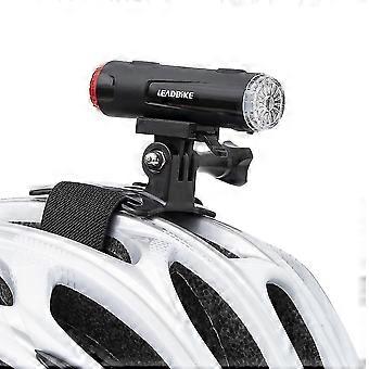 Bicycle Helmet Light Front Tail Light Integrated Riding Helmet Light USB Charging New Helmet Light