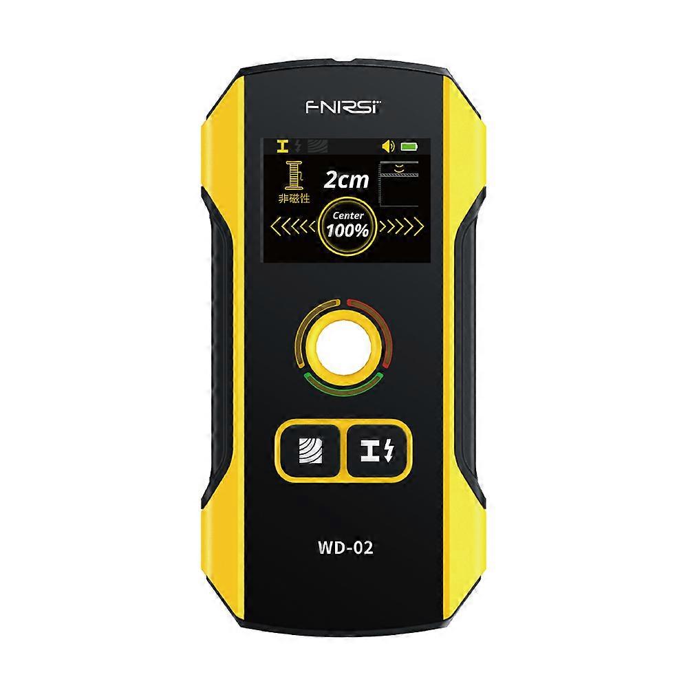 TFT Color Display Digital Wall Detector Metal Sensor Wood Stud Finder Live Cable Scanner with Center Positioning Multiple Detection Status Prompts Sen