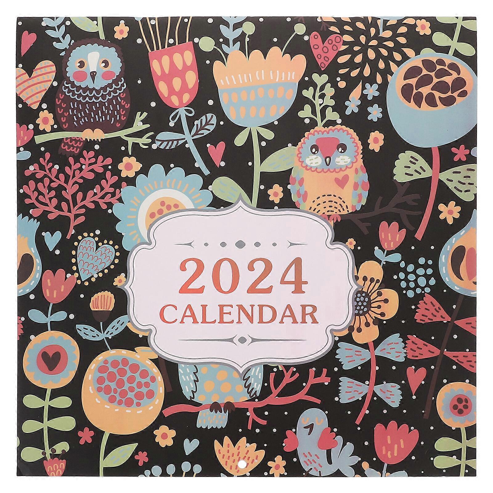 Wall Calendar for Organizing Countdown Calendar Hanging Calendar Monthly Calendar