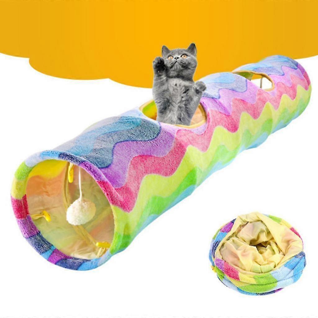 Ring Paper Rainbow Cat Tunnel