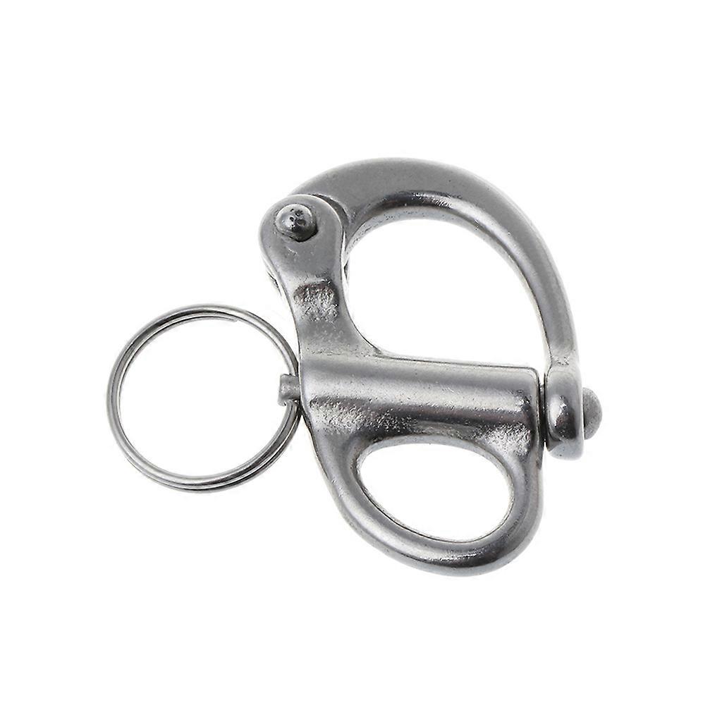 Stainless Steel Rigging Sailing Fixed Bail Snap Shackle Fixed Eye Snap Hook