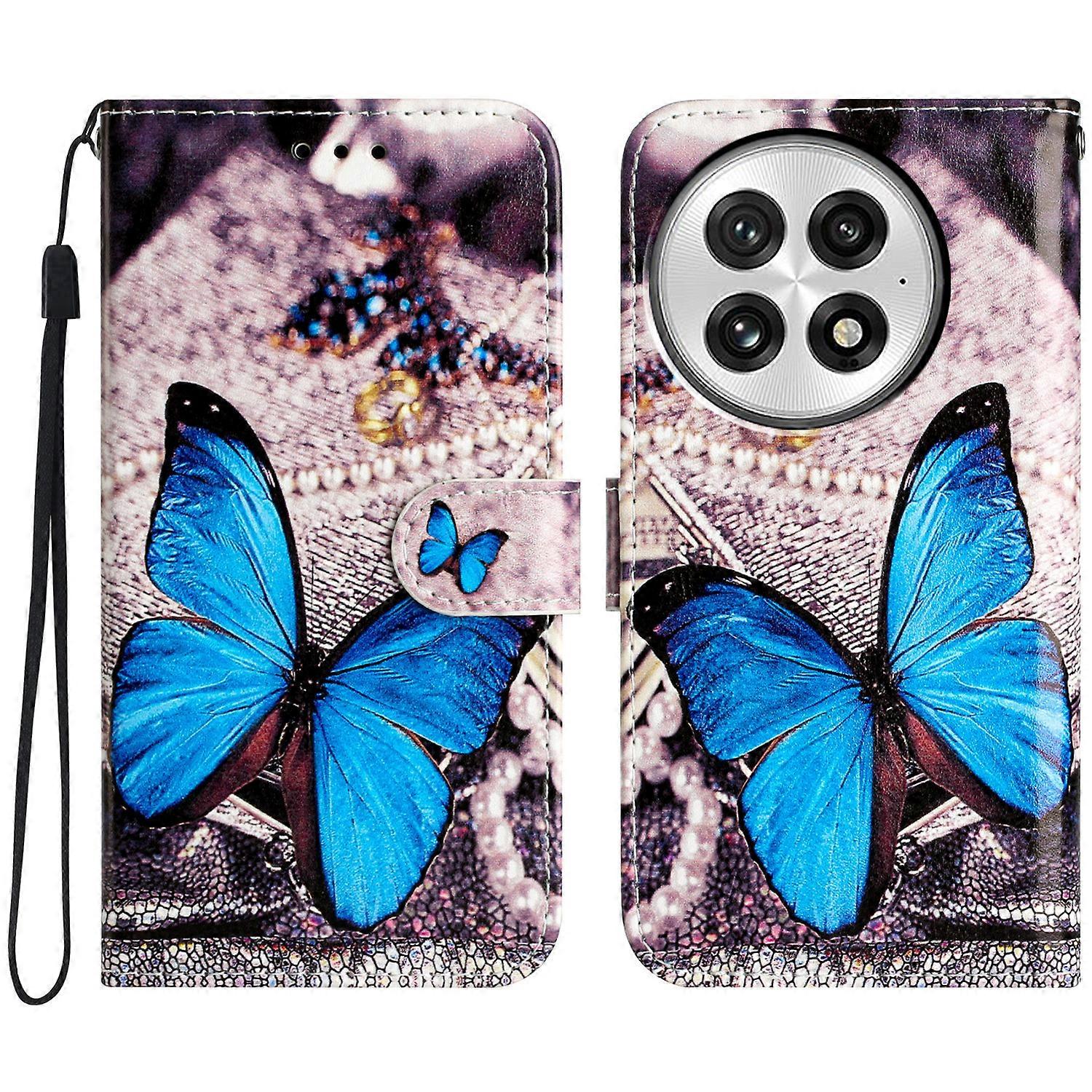 For OnePlus 13 Wallet Case Printed Pattern Design Leather Phone Cover