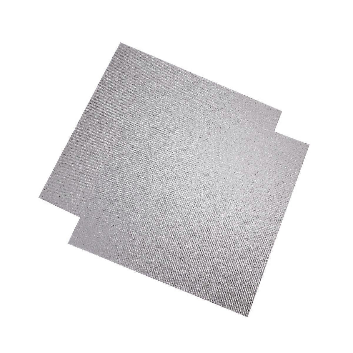 2 Pieces Microwave Mica Plates Oven Repairing Part Plates Sheets Size 5.1 x 5.1 inch