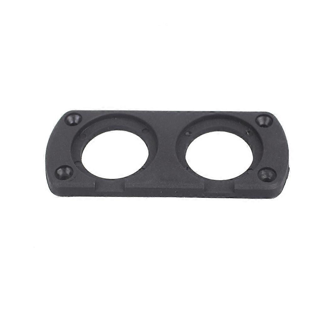 1/2/3/4 Hole Car USB Cigarette Lighter Voltmeter Mount Holder Outlet Panel Frame