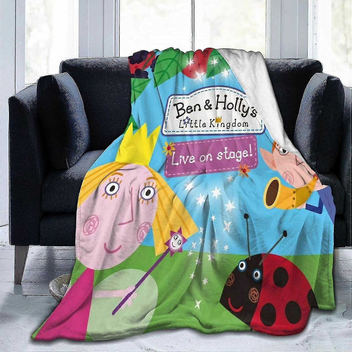 Ben H's Ultra-soft Micro Fleece Blanket Comfortable And Warm In All S For Couch Bed Sofa,