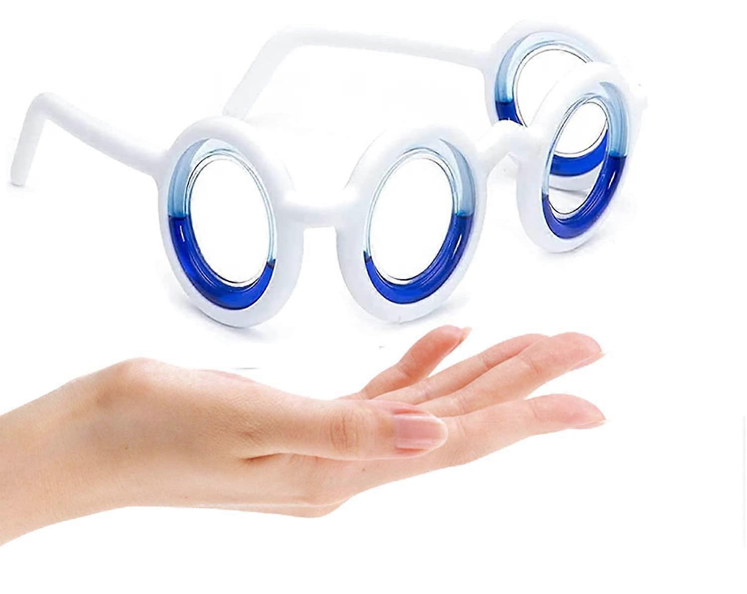 子供の大人のための乗り物酔い防止スマートグラス、超軽量ポータブル折りたたみ式船酔い車酔いエアシックトラベルグラス