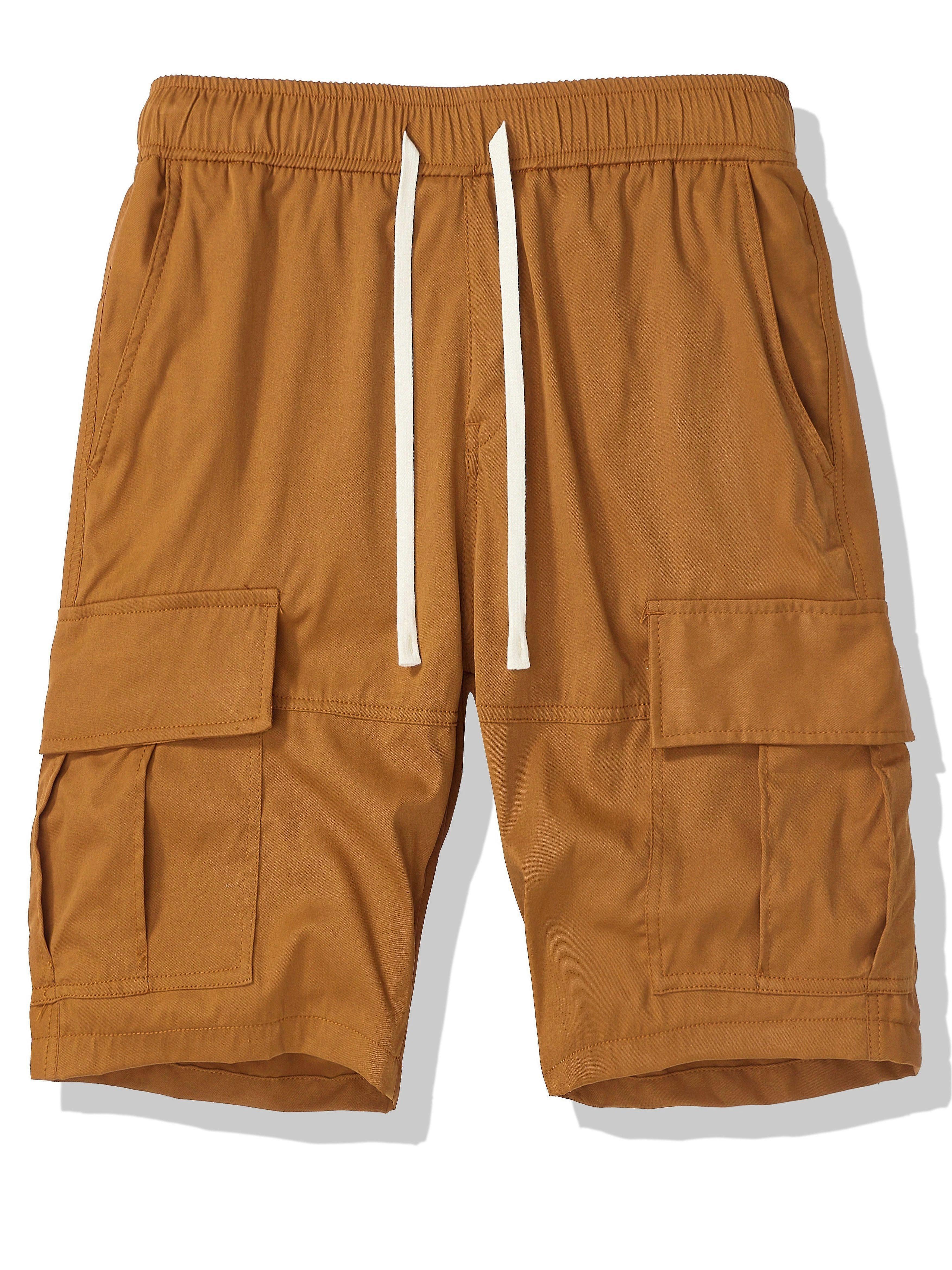 New style Men's Breathable Drawstring Shorts with Ample Storage - Perfect for Sports and Casual Wear