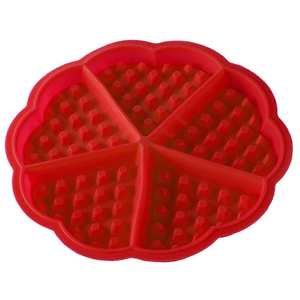 Non-stick Silicone Waffle Mold Bakeware High Temperature Oven Baking Cake Mould