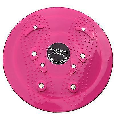 Footprint Waist Twisting Disk Magnet Waist Twisting Machinepink