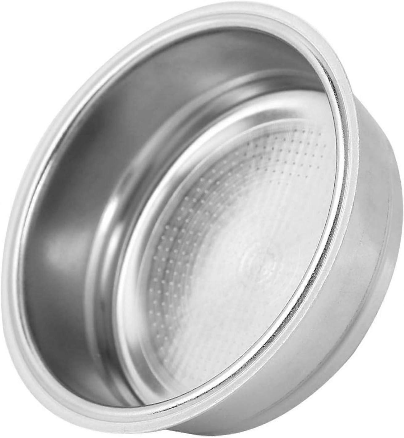 51mm Non-pressurized stainless steel coffee filter, single layer coffee machine filter suitable for