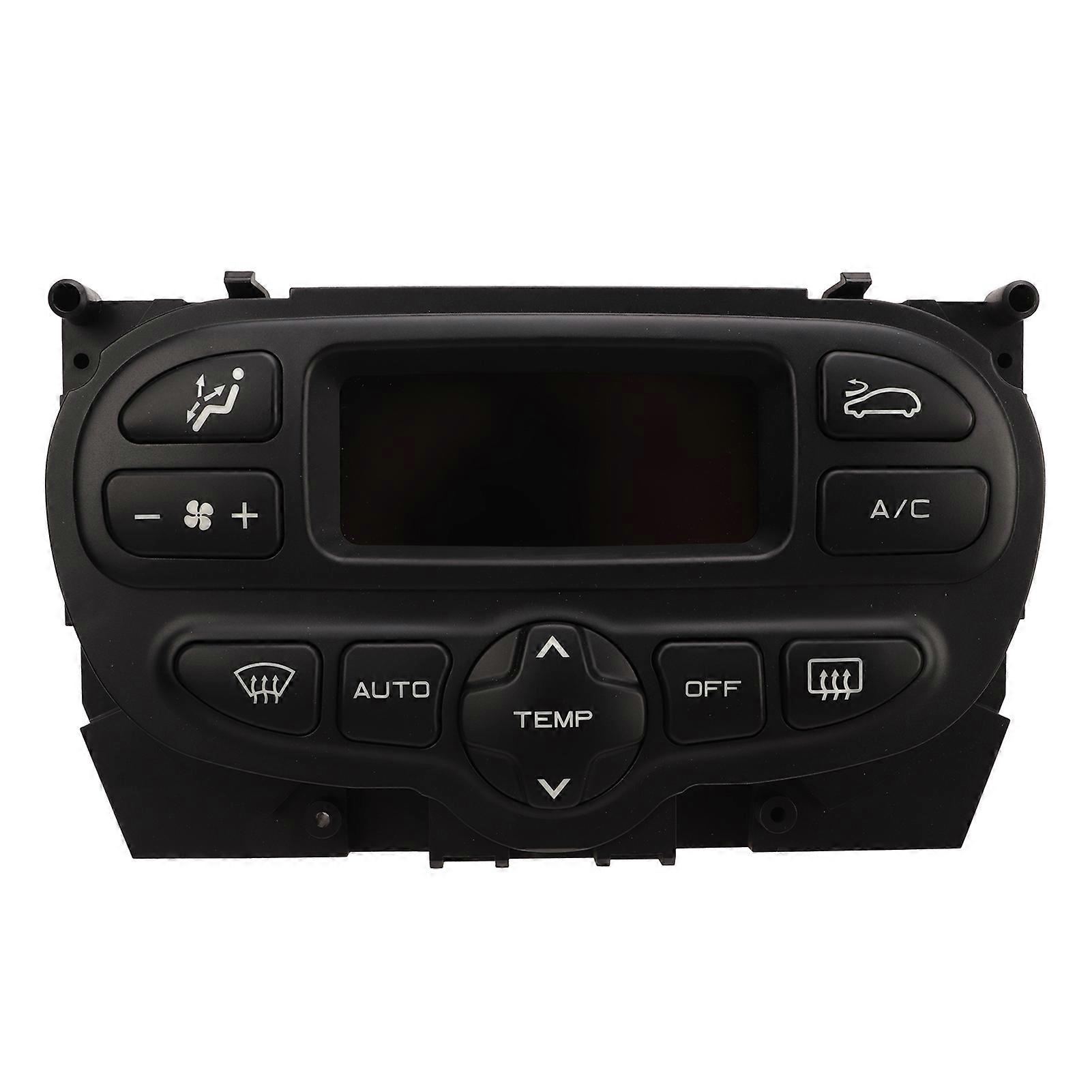 Car Air Conditioner Controller 6451WE Heater Ventilation Control Panel Replacement for Peugeot 206 207