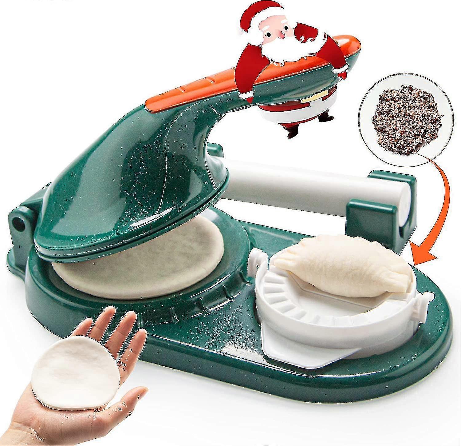 3 In 1 Dough Pressing Dumpling Maker Set,manual Diy Dumpling Wrapper Mould Maker,multi-function Dough Presser For Empanada Perogies Wonton