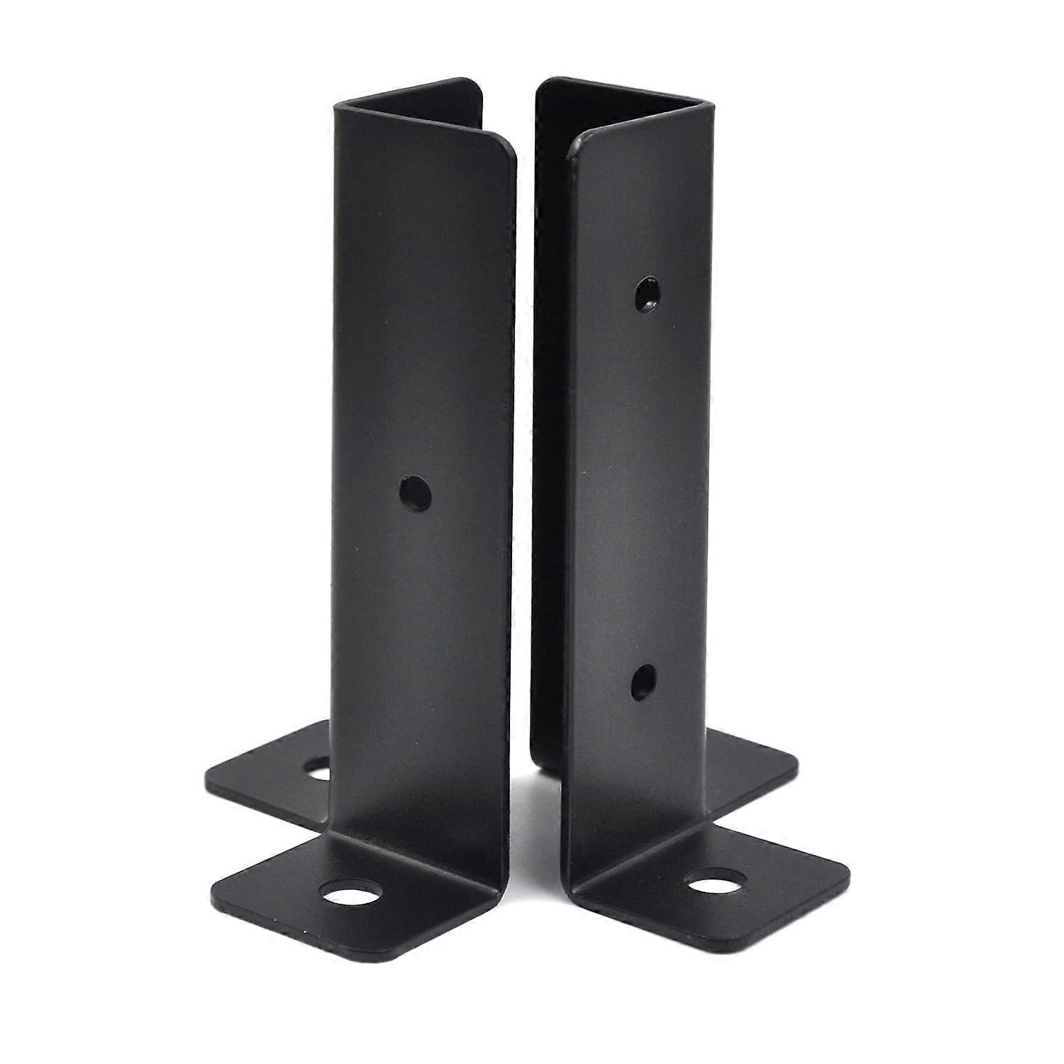 2Pcs Gazebo Bracket Kit Post Base Connector for Pergola Fence Patio Adjustable Metal Support