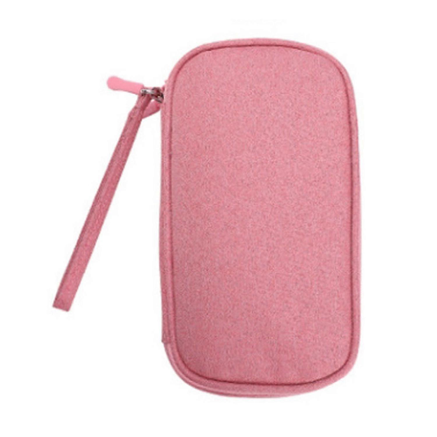 Electronic Organizer Pouch Bag Large Capacity Multiple Compartments Portable Electronic Phone