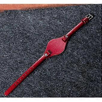Correa de mujer de 8 mm para Es2830 Es3565 Correa de reloj con bandeja roja