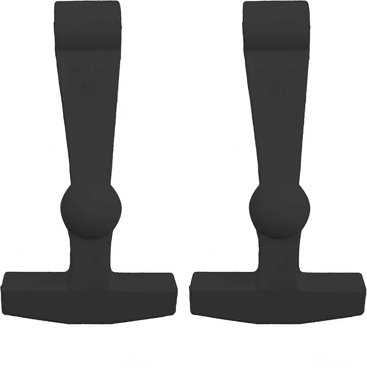 2Pack Replacement Cooler Lid Latches for Yeti and RTIC Coolers, Durable Plastic, Easy Install, Black Color
