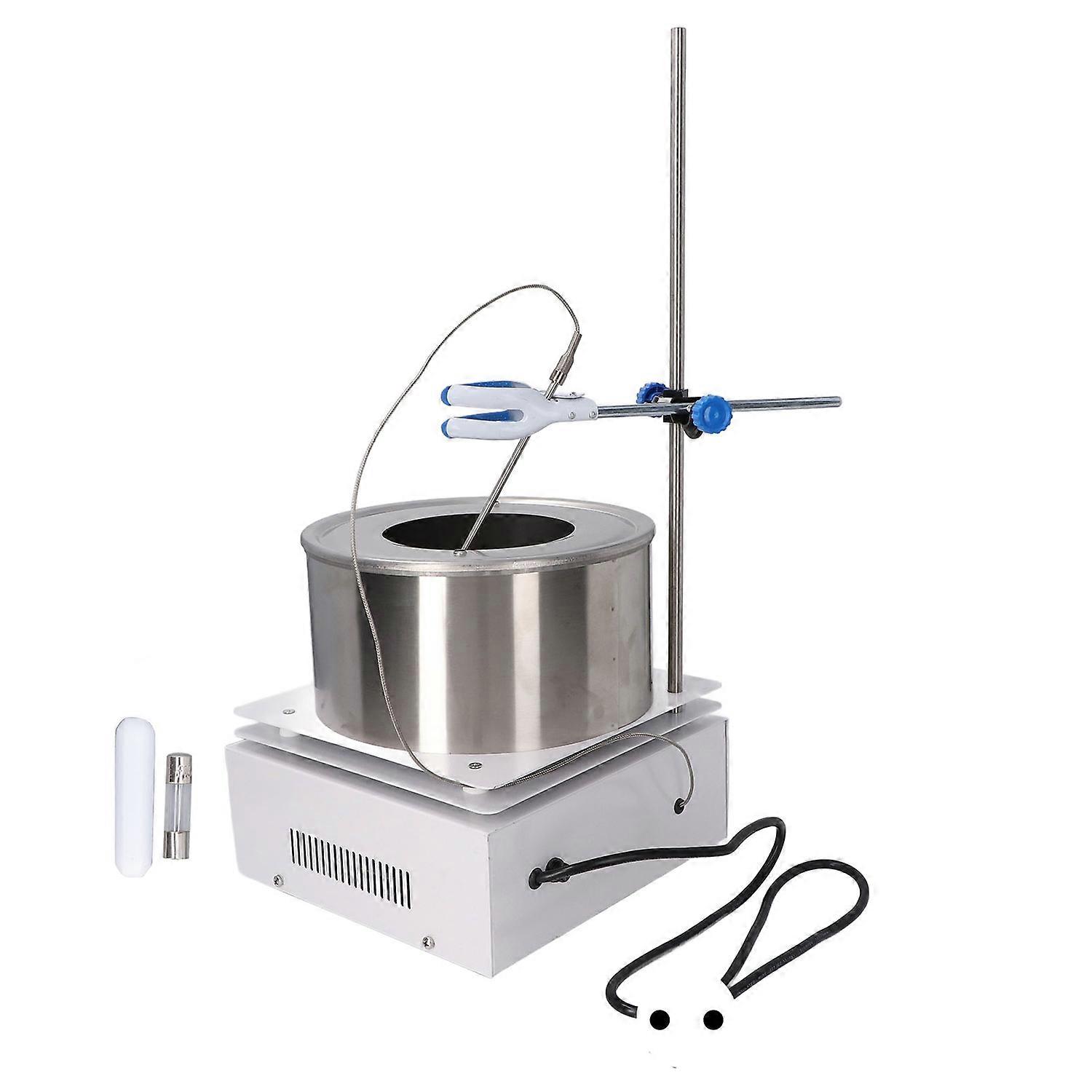 Thermostatic Water Bath 3L LCD Display Precise Temperature Control Laboratory Water Bath with Magnet