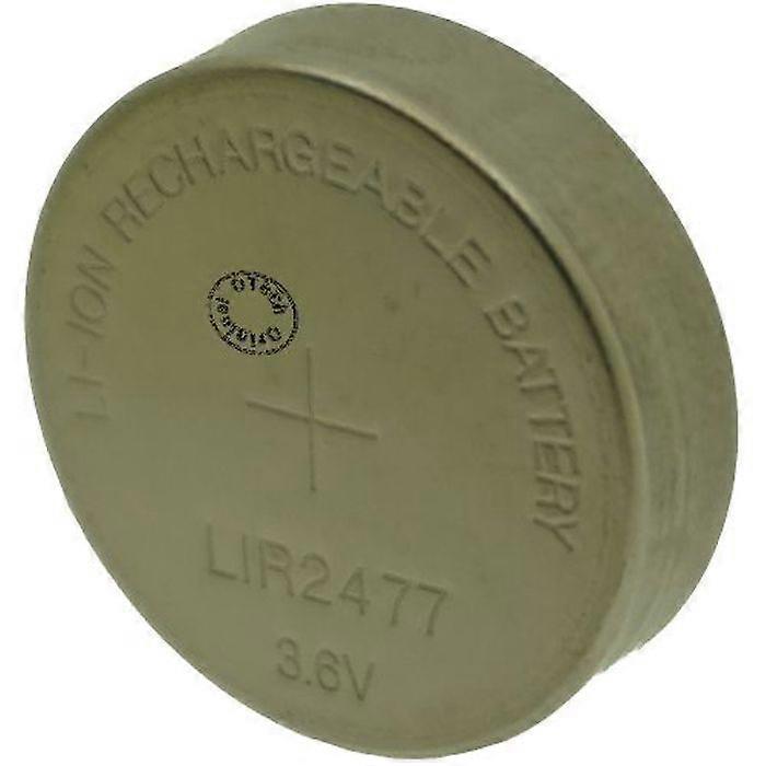 Rechargeable Button Battery for OTECH LIR 2477