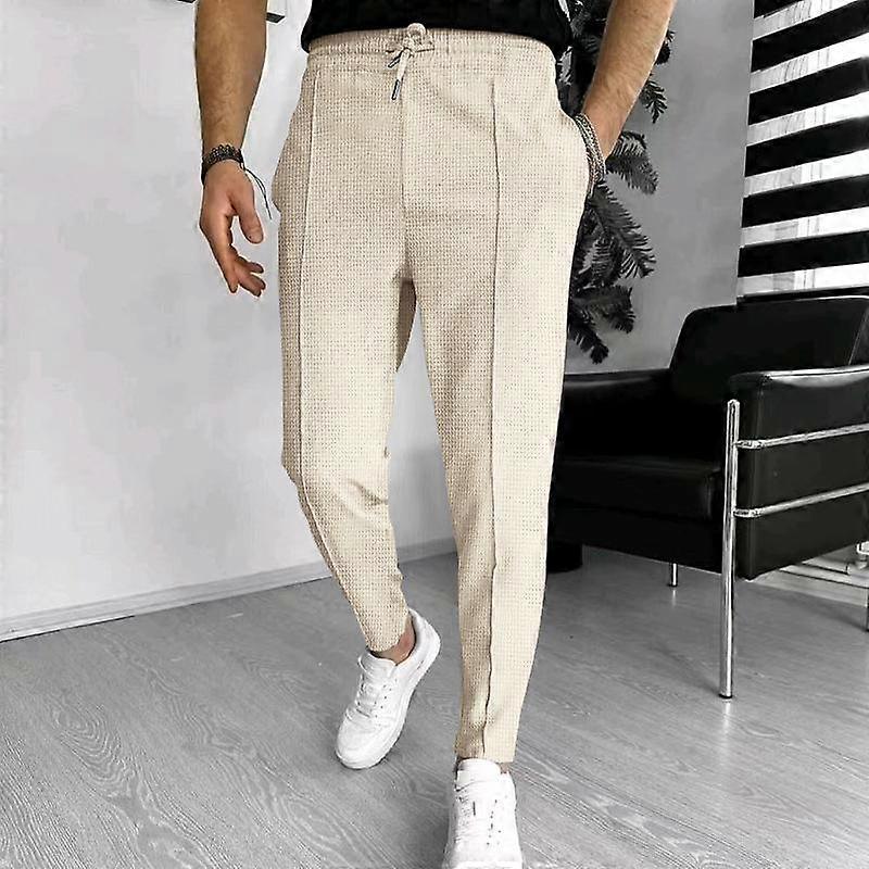 Herren Kordelzug Sportlich Lange Hosen Casual Plus Size Lange Hosen Fitness Lange Hosen