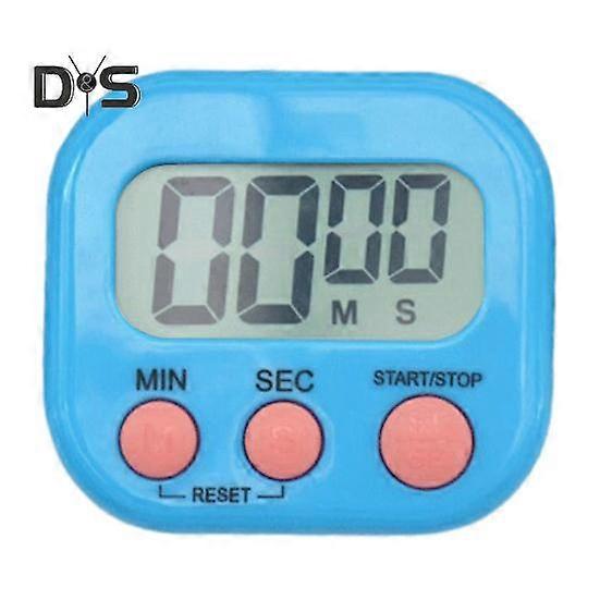 Kitchen Timer Magnetic LCD Digital Countdown Stopwatch Portable with Stand Cooking Baking Sports Alarm Clock Reminder Tools