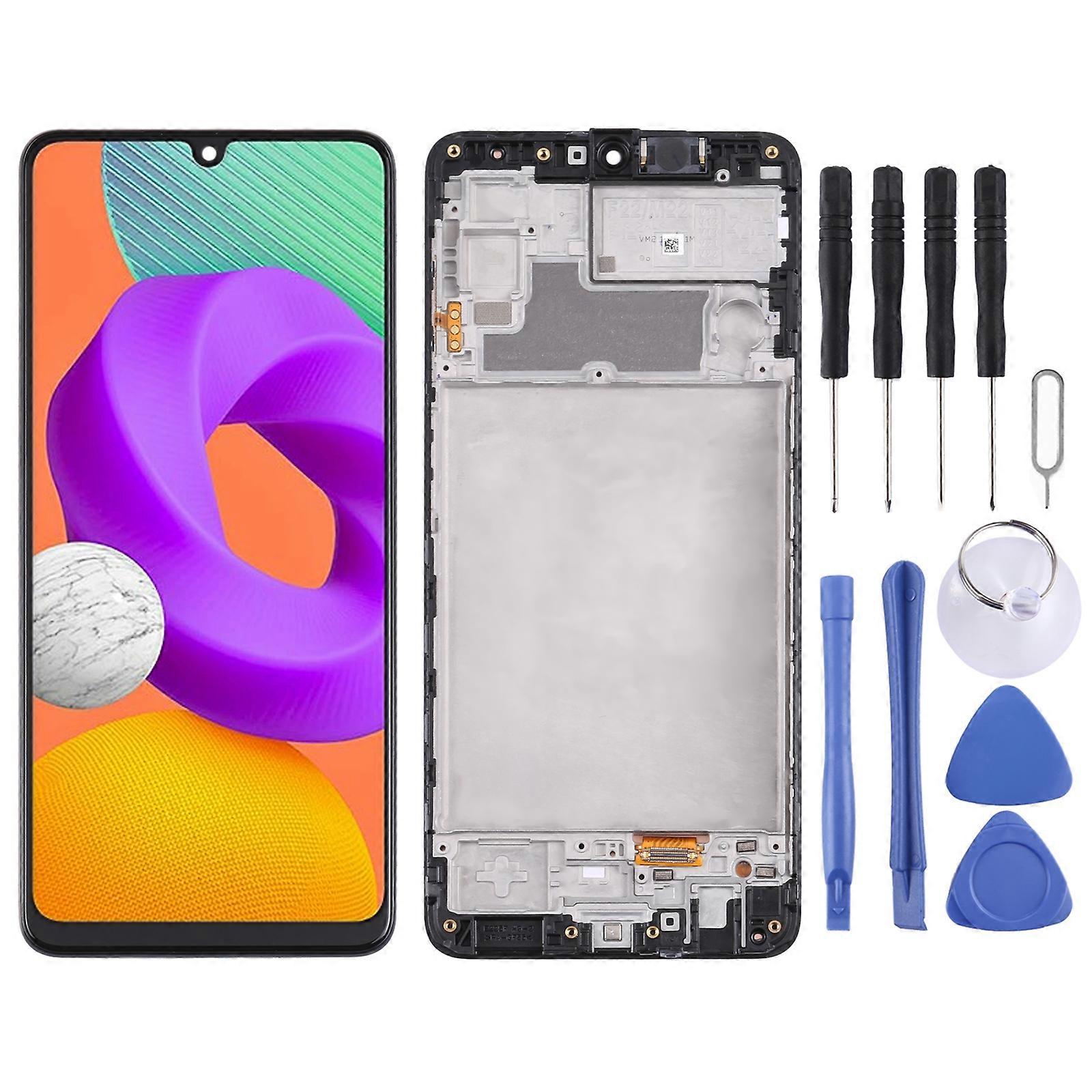 COMPATIBLE LCD Screen and Digitizer Full Assembly with Frame For Samsung Galaxy M22 SM-M225F