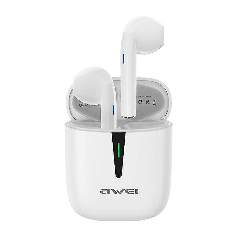 awei T21 Bluetooth V5.0 Ture Kablosuz Spor TWS Kulaklık ile Şarj Kutusu