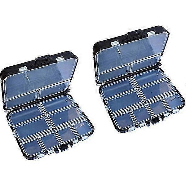 2 Fishing Tackle Boxes With Adjustable Inner Compartments