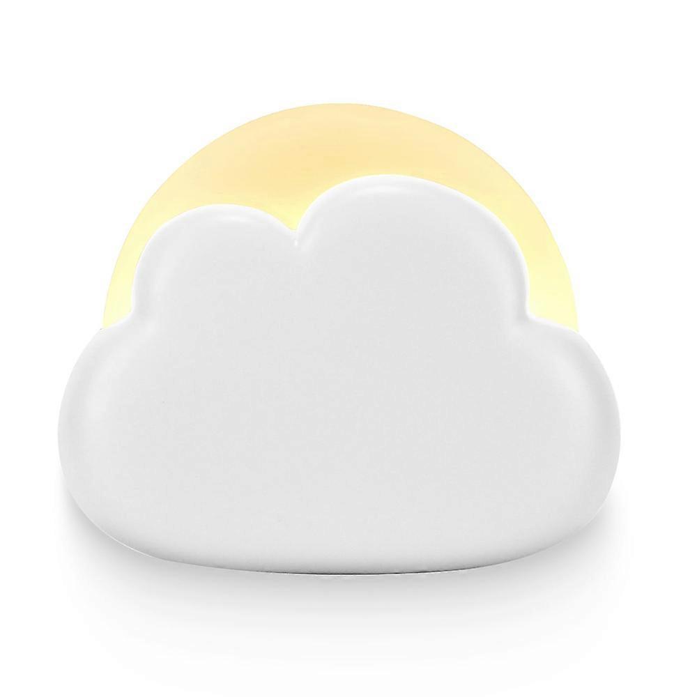 Cloud USB Rechargeable Bedside Lamp Night Light - White