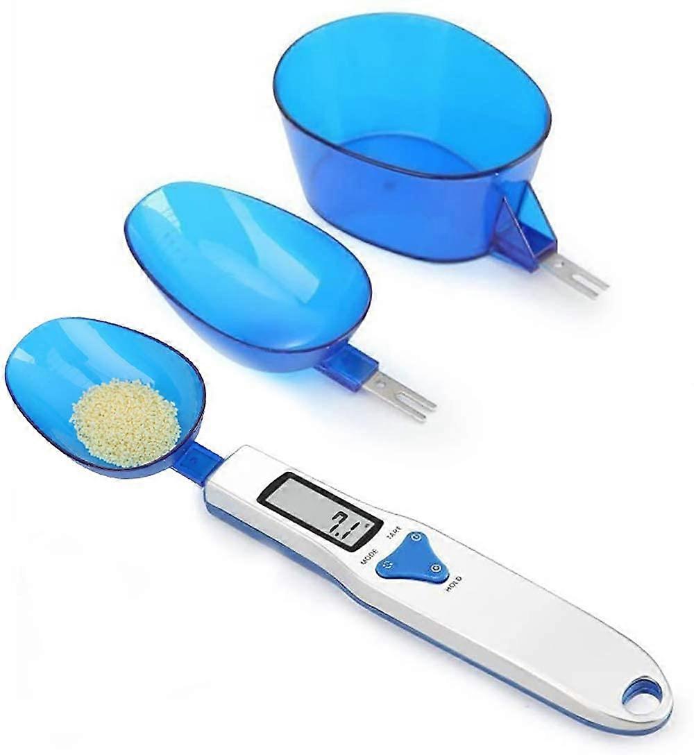 Kitchen Digital Measuring Spoon Food Scale for Accurate Milk and Coffee Bean Measurement, Compact Design, Easy Read Display