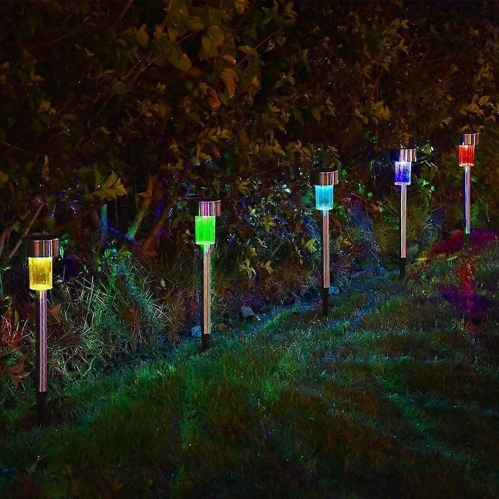 5 solar garden lights