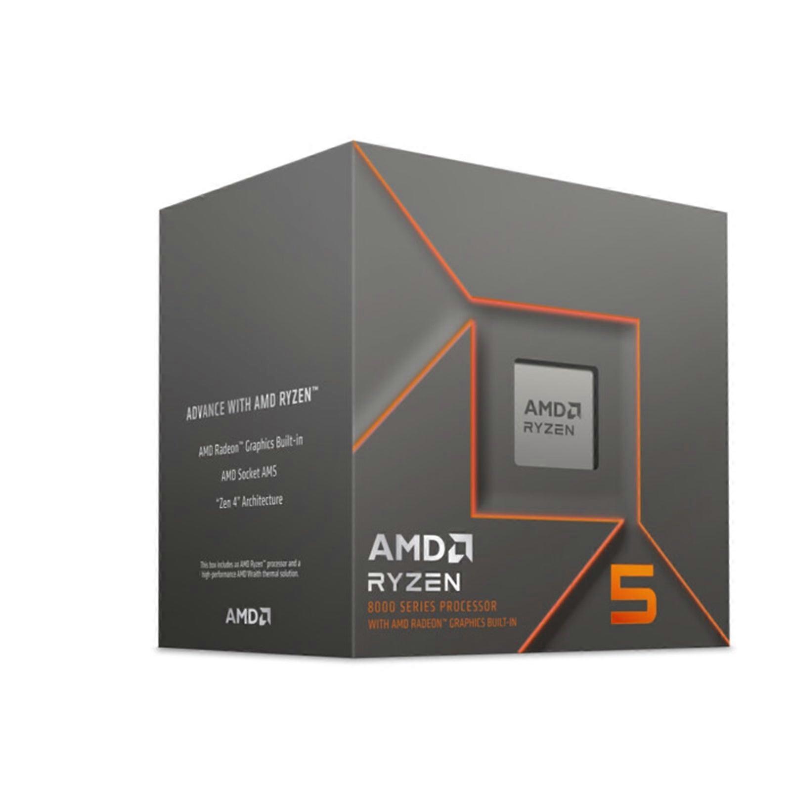 Amd Ryzen 5 - 8500g With Radeon Graphics, 6 Core Processor