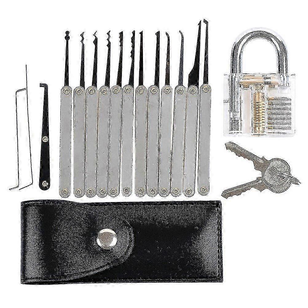15 In Lock Pick Tools Lock Picking Kit Lockpicking Set Professional Lock Pick Set Lock Picking Tools