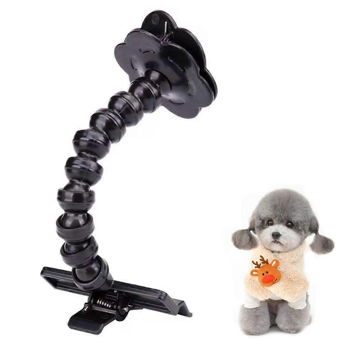 Universal Fit Pet Selfie Stick, Flexible Modular Plastic Hose for Optimal Positioning, Ensuring Perfect Pet Photo