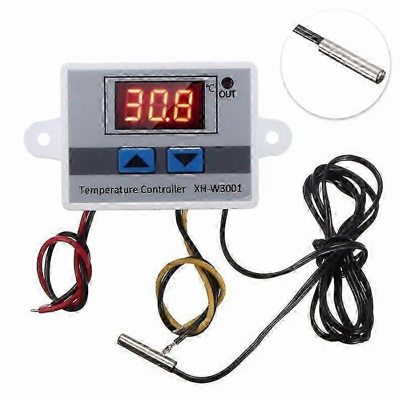 TEMPSA Digital Thermostat Temperature Controller Regulator + Probe 220V 10A