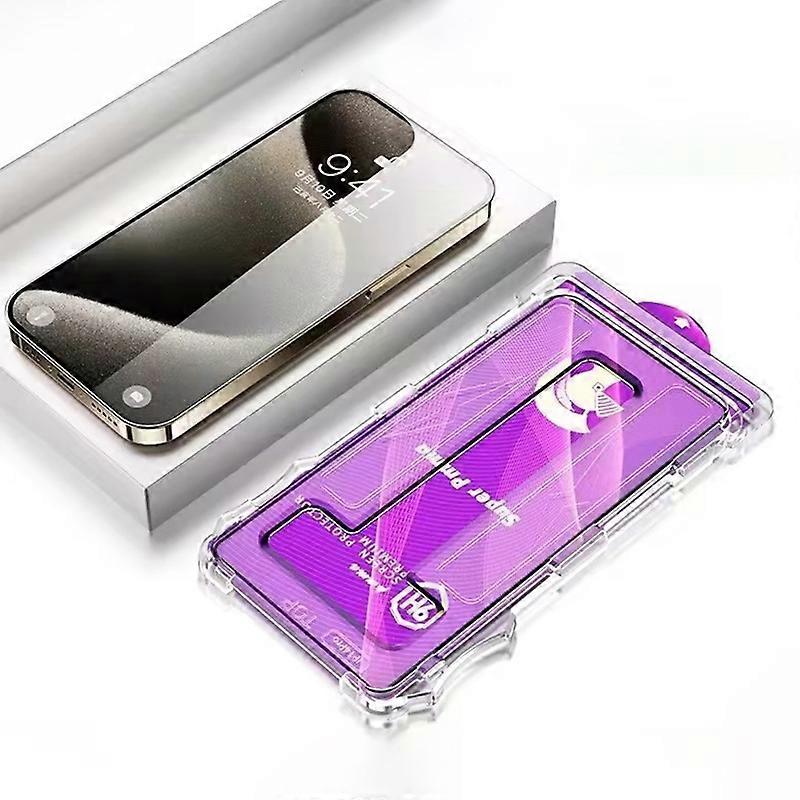 For iPhone 13 Pro Max/14 Plus Screen Protector High Transparency PET Film Easy to Install