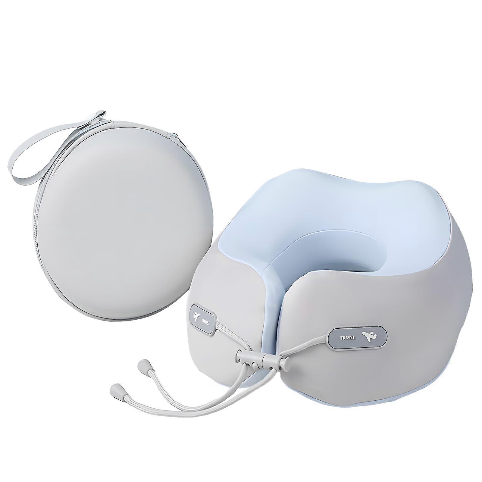 Memory Foam Detachable Washable Neck Pillow for Office Flight Comfort