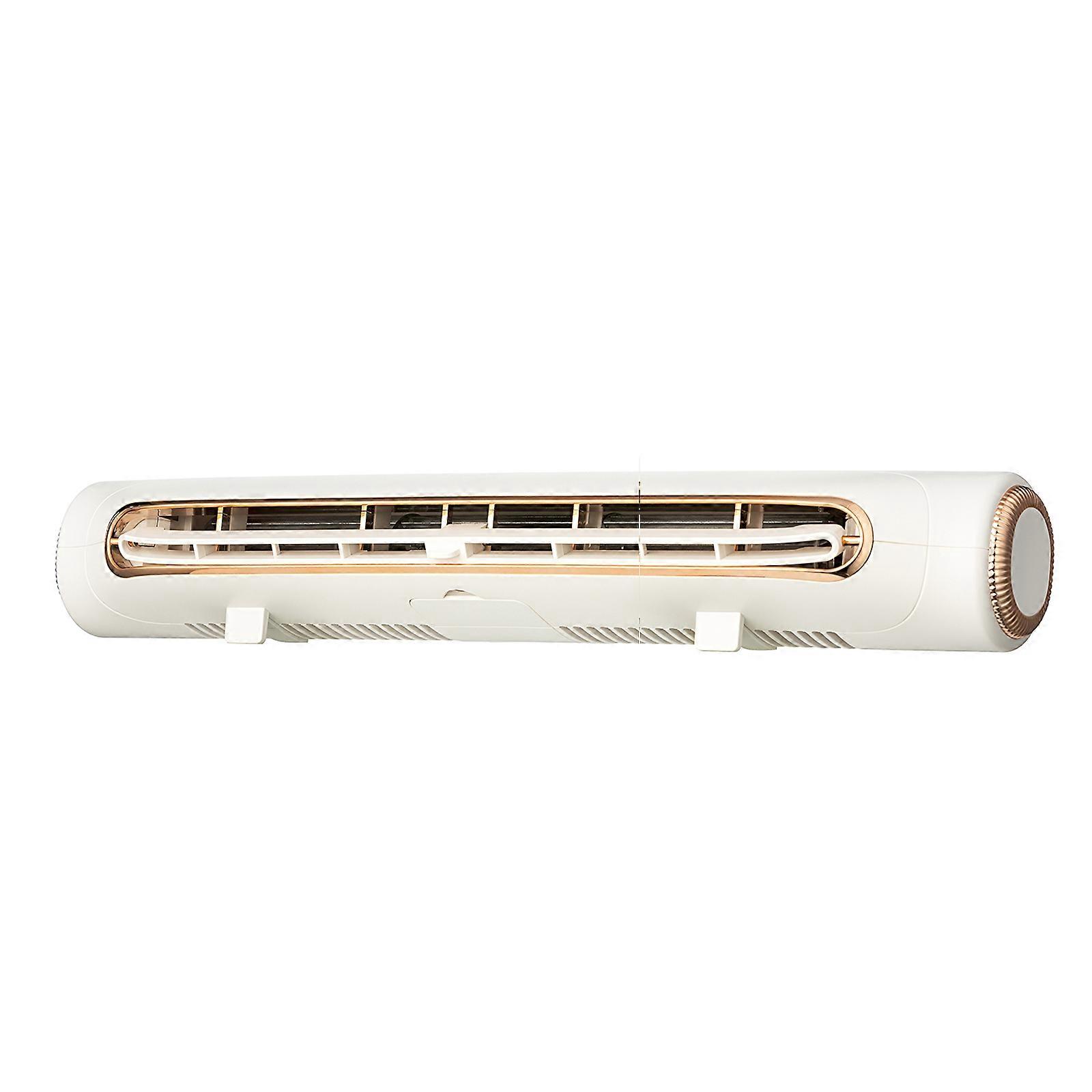 USB Fan 4 Speed Rechargeable for Work and Game Enjoy Refreshing Airflows White
