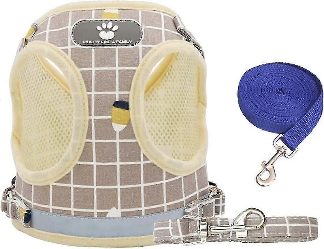 Cat Harness Soft Cat Lead 7 m Set Escape Proof Cat Harness Cat Harness Adjustable Harness