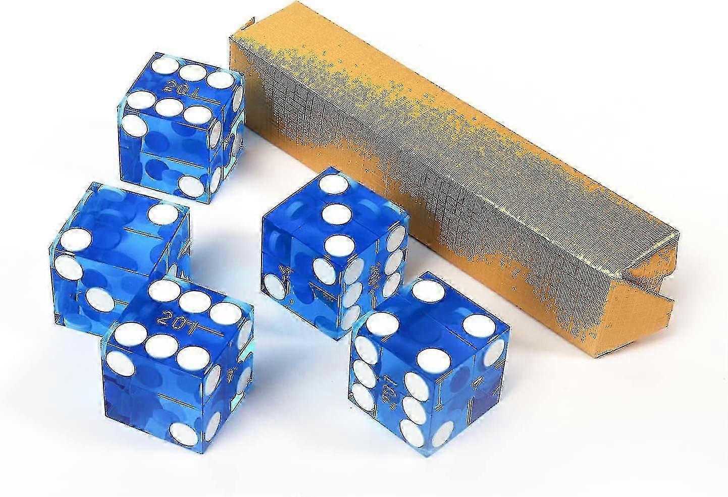 19mm Casino Style Dice Set - AAA Precision Series